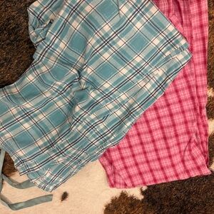 Sonoma Light Blue Plaid Pajama Pants